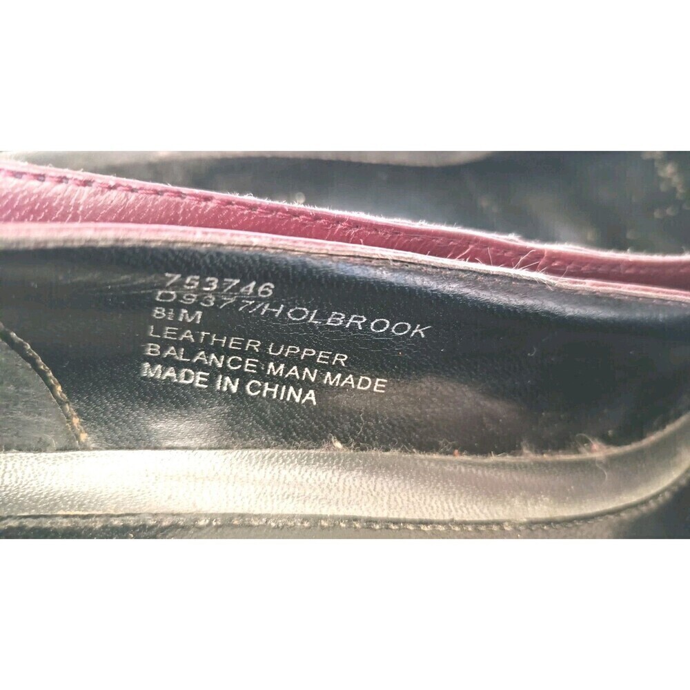Etienne Aigner Pumps Size 8.5 Holbrook Burgundy Red Leather High Heels Block - Picture 6 of 12